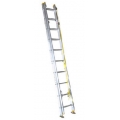28 ft Alum Boxed Rail A132 Sturdy Extension Ladder